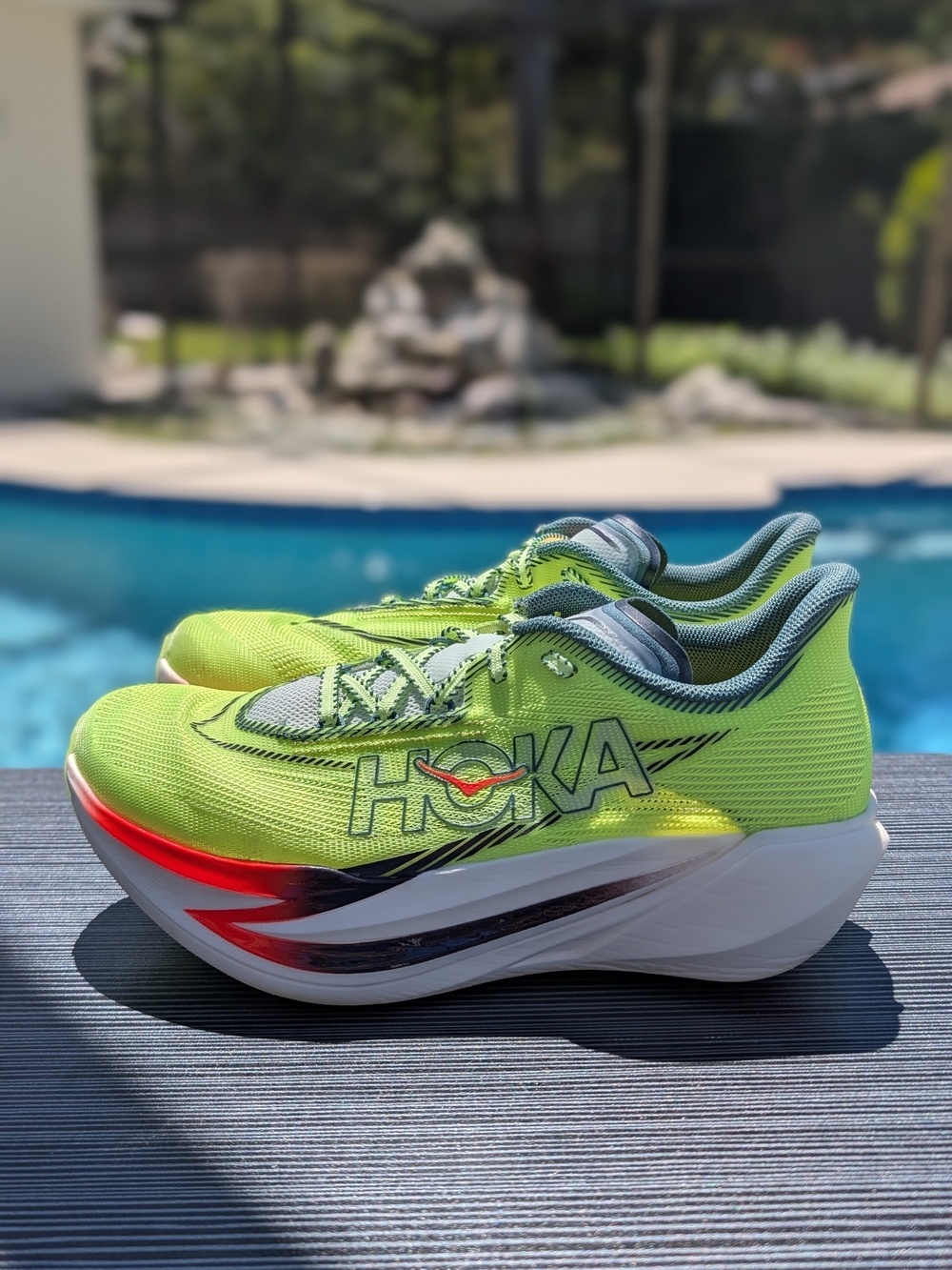HOKA Cielo X1 3.0 Men's 7.5/Women's 8.5 Running Shoes Neon Yuzu 1172047-NYYZ